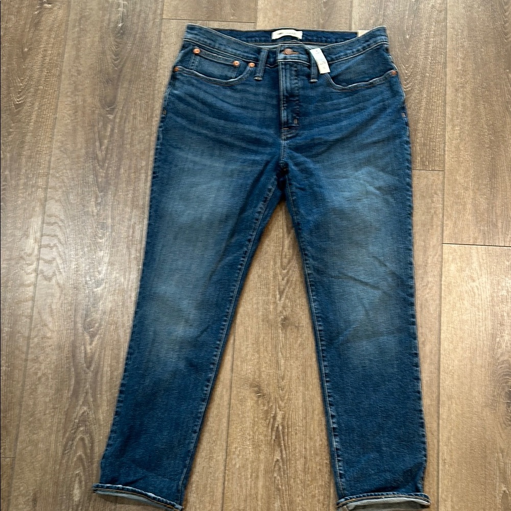 Madewell Women's Straight Leg Jeans in Indigo Fade
